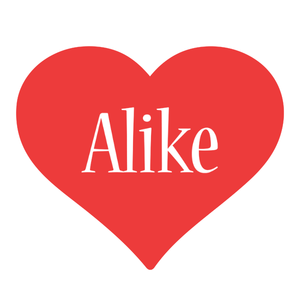 Alike love logo