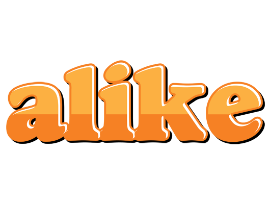 Alike orange logo