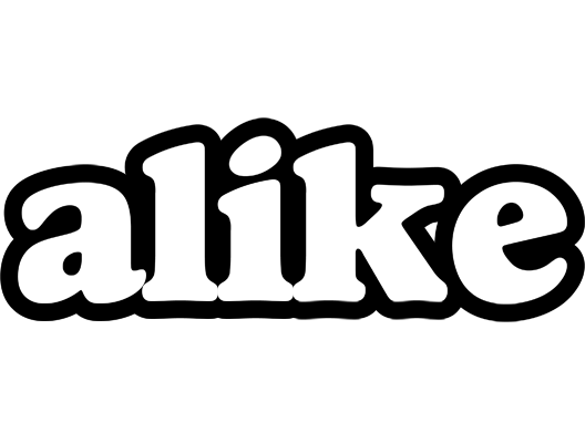 Alike panda logo