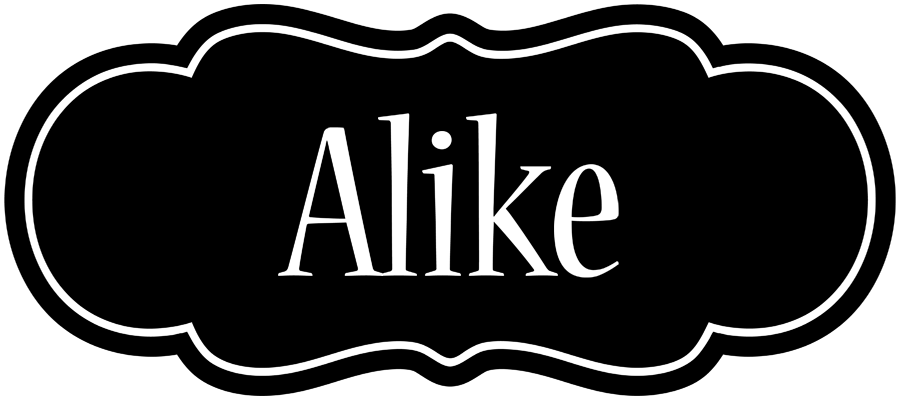 Alike welcome logo