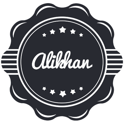 Alikhan badge logo