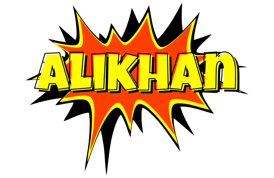 Alikhan bazinga logo