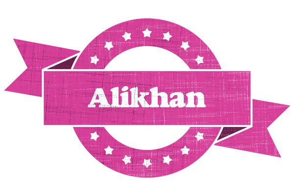 Alikhan beauty logo