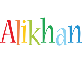 Alikhan birthday logo