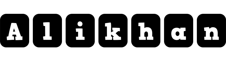 Alikhan box logo