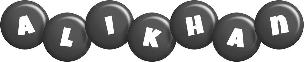 Alikhan candy-black logo