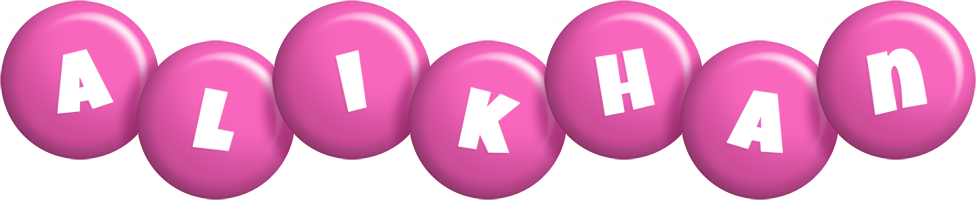 Alikhan candy-pink logo