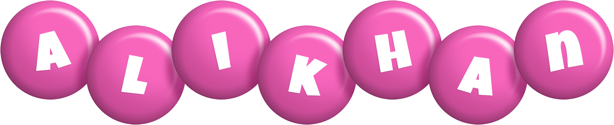 Alikhan candy-pink logo