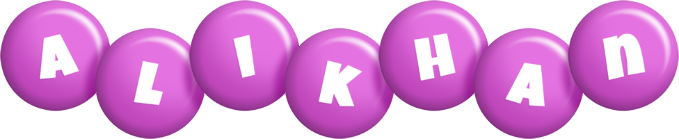 Alikhan candy-purple logo