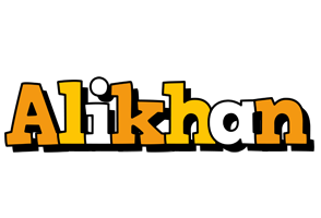 Alikhan cartoon logo