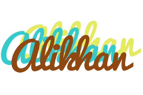 Alikhan cupcake logo