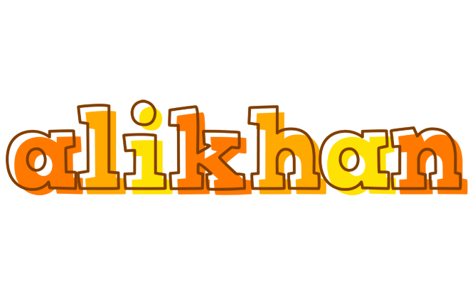 Alikhan desert logo