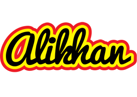Alikhan flaming logo