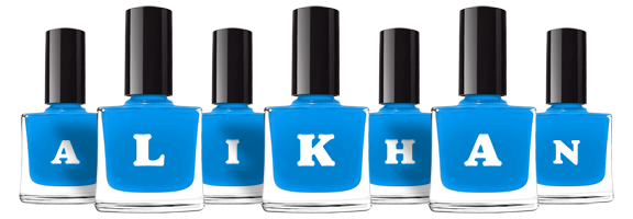 Alikhan glossy logo