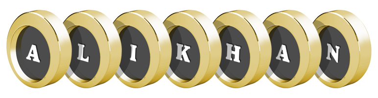 Alikhan gold logo