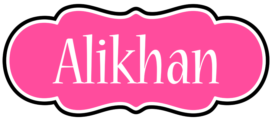 Alikhan invitation logo