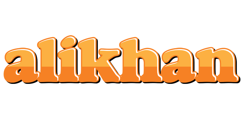 Alikhan orange logo