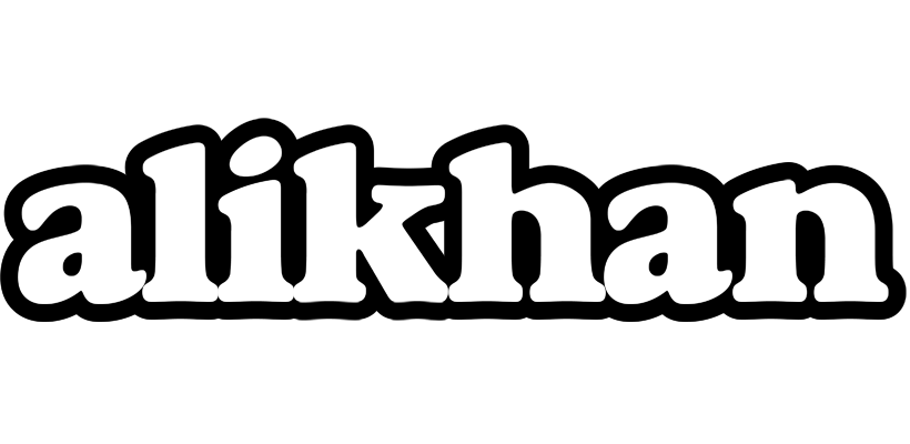 Alikhan panda logo