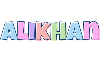 Alikhan pastel logo