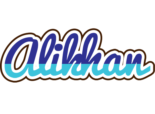 Alikhan raining logo