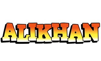 Alikhan sunset logo