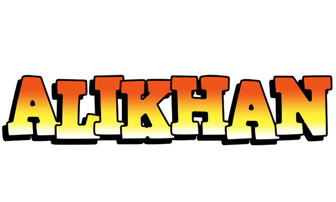 Alikhan sunset logo