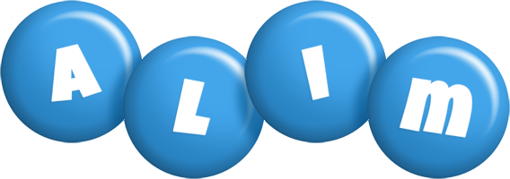 Alim candy-blue logo