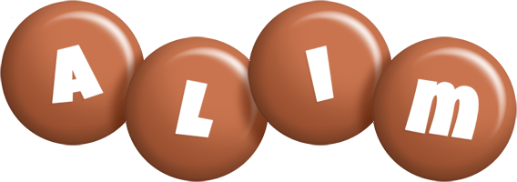 Alim candy-brown logo
