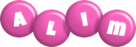 Alim candy-pink logo