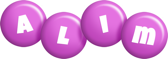 Alim candy-purple logo