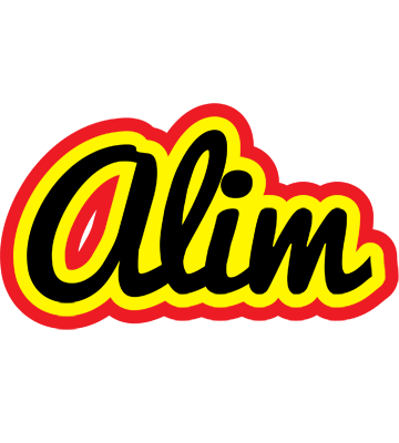 Alim flaming logo