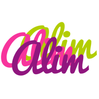 Alim flowers logo