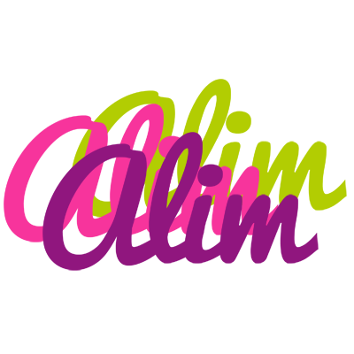 Alim flowers logo
