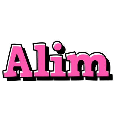 Alim girlish logo