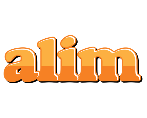 Alim orange logo