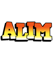Alim sunset logo