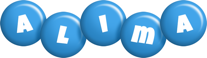 Alima candy-blue logo
