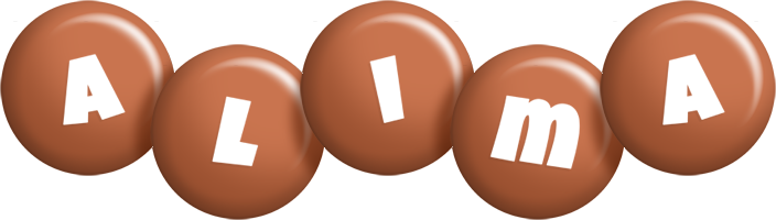 Alima candy-brown logo