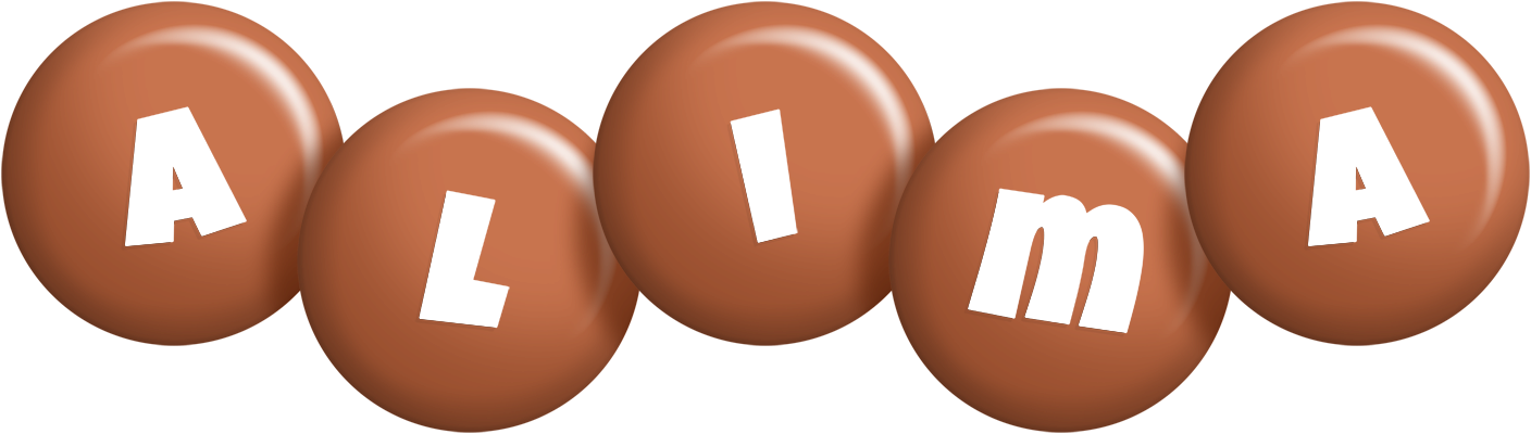 Alima candy-brown logo