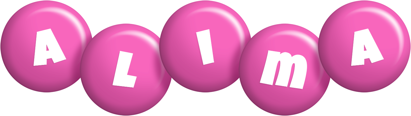 Alima candy-pink logo
