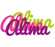 Alima flowers logo