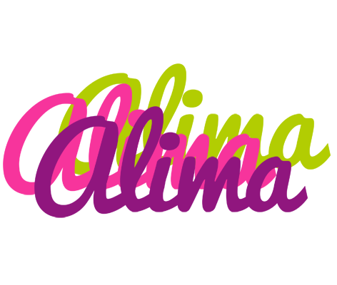 Alima flowers logo