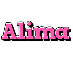 Alima girlish logo