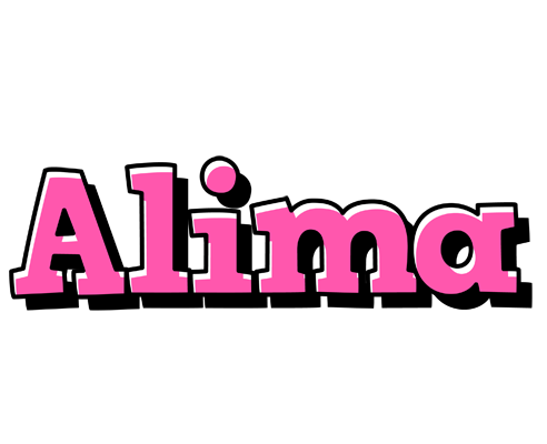 Alima girlish logo