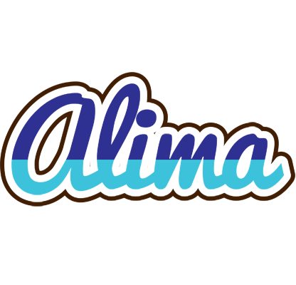 Alima raining logo