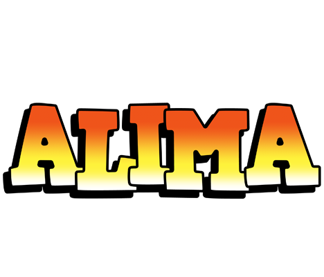 Alima sunset logo