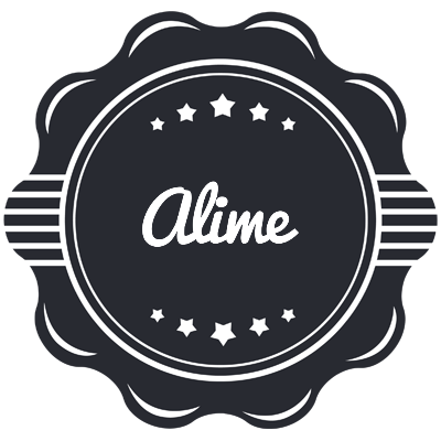 Alime badge logo