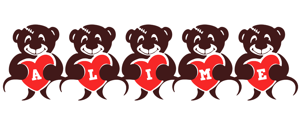 Alime bear logo
