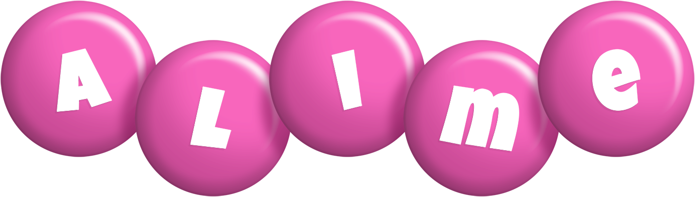 Alime candy-pink logo