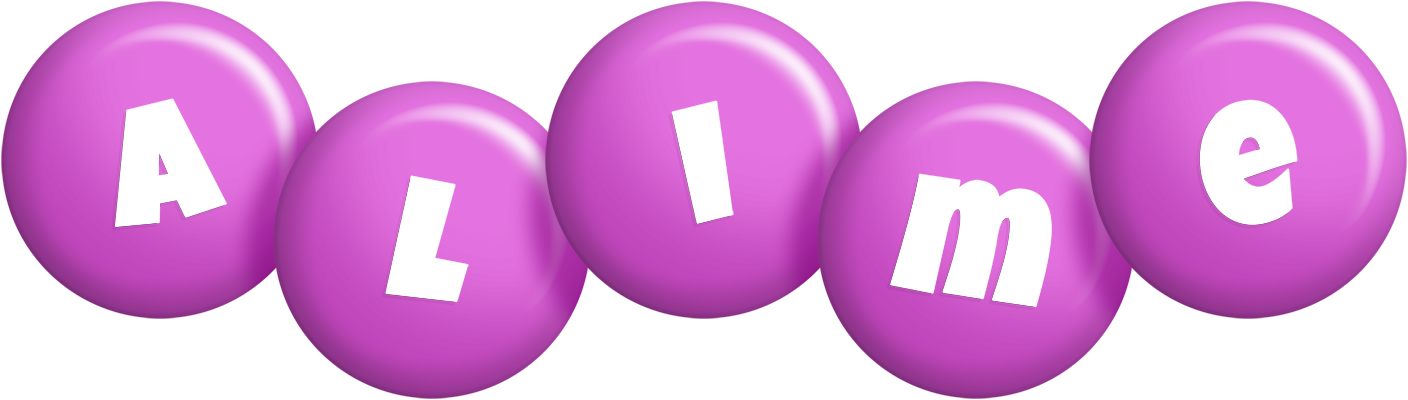 Alime candy-purple logo